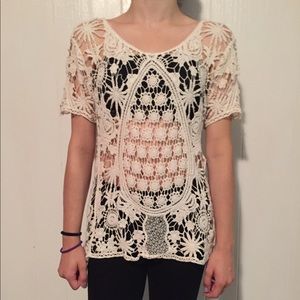 Casual blouse/Bathing suit cover up